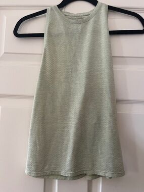 Outdoor Voices Light Sage Performance Tank Top